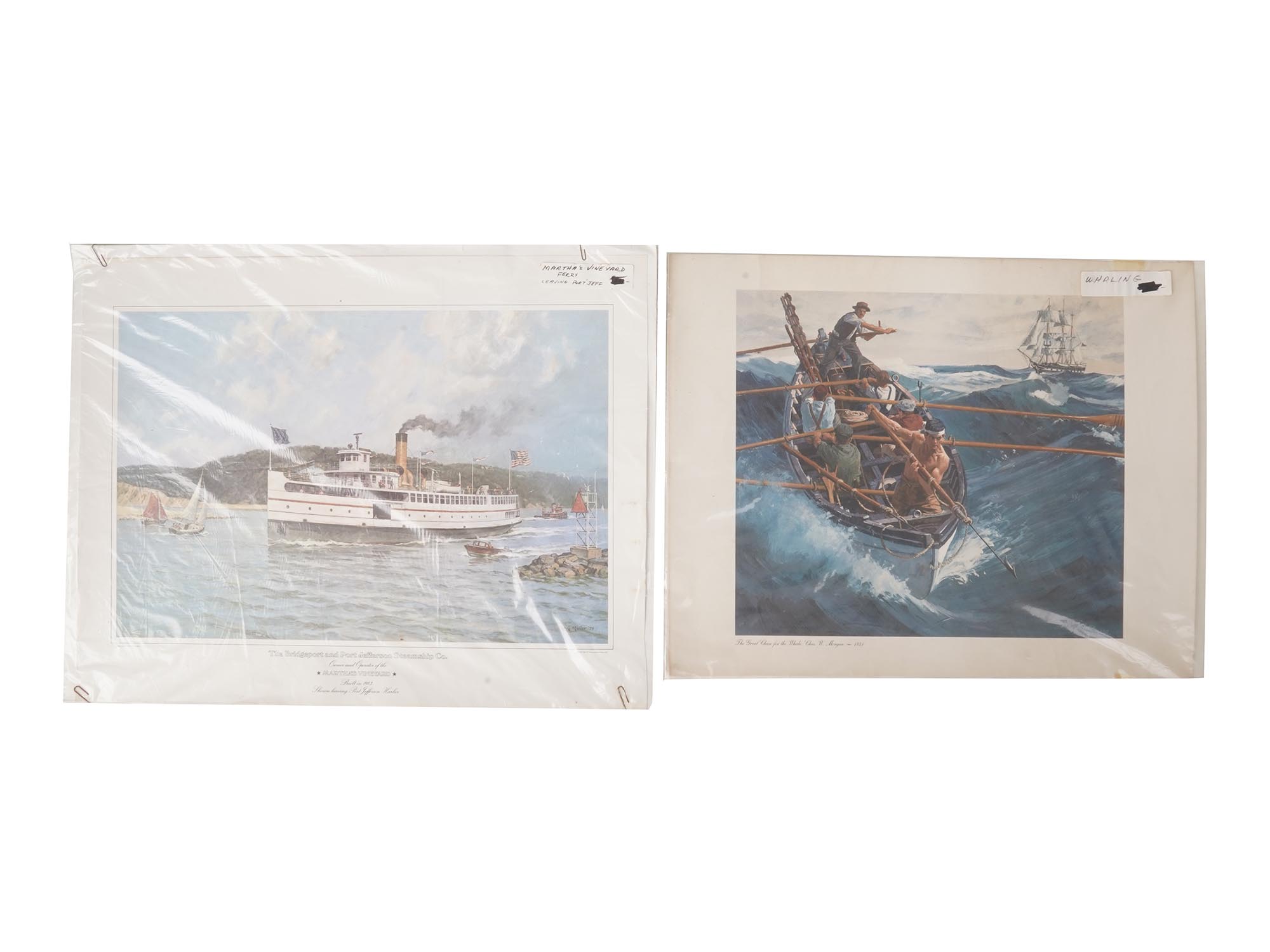 VINTAGE NAUTICAL DECOR PRINT PAINTING COLLECTION PIC-2